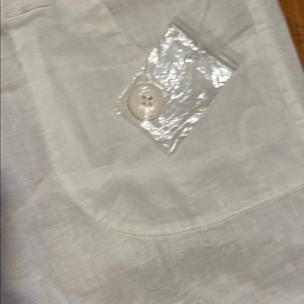 Soft Surroundings linen women’s crop pants  new without tag size larg